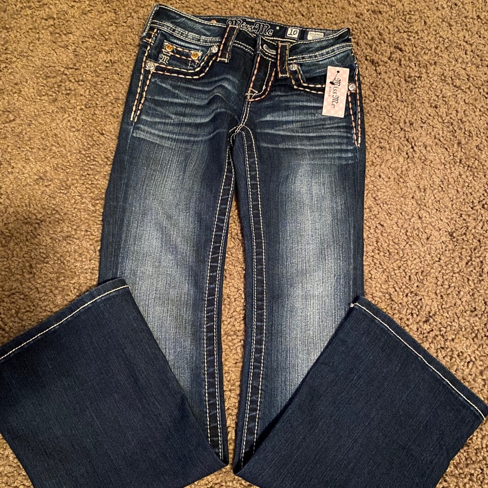 New Girls Miss Me Jeans Sz- 10